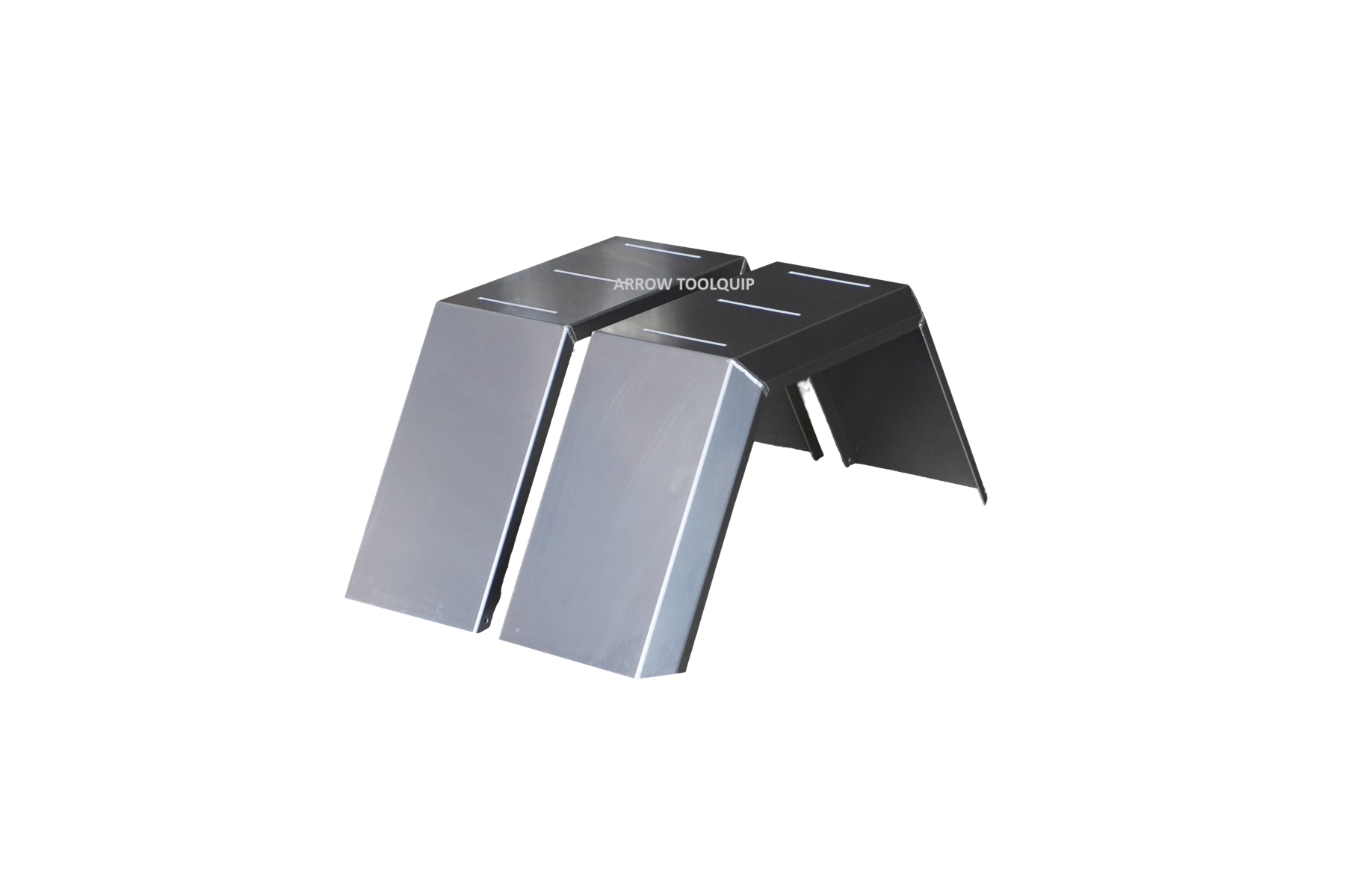 pair of aluminium mudguards