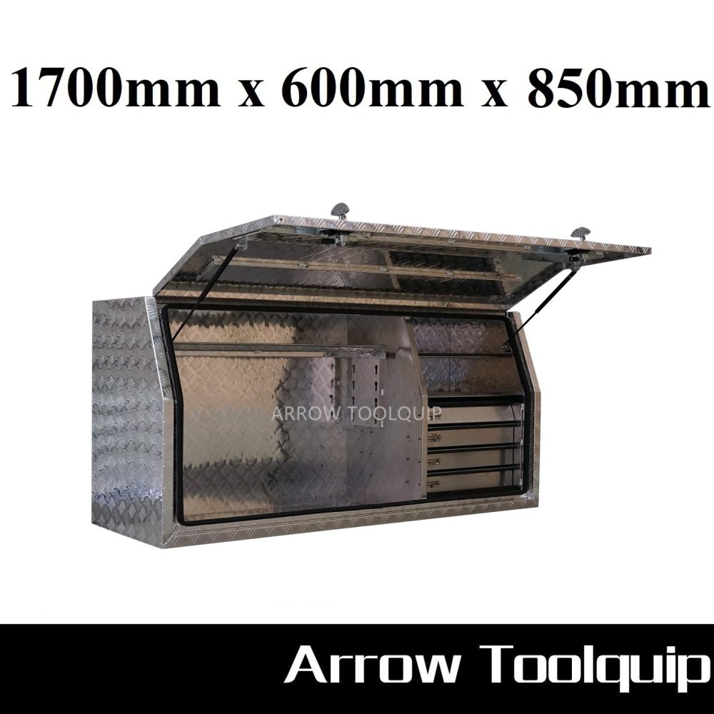 CHECKER PLATE Aluminium Ute Toolboxes Aluminium Ute Canopies