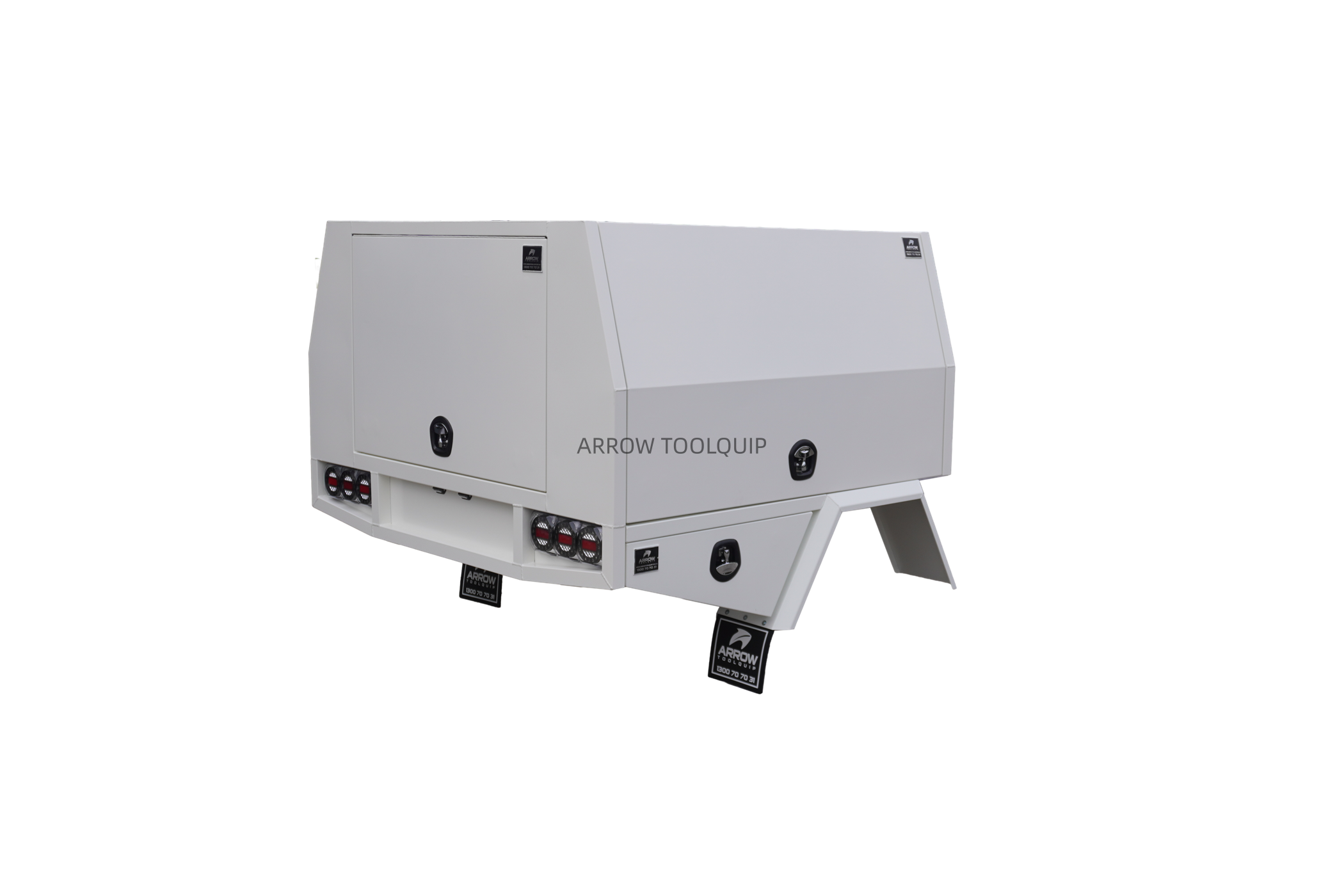aluminium ute tray heavy duty white