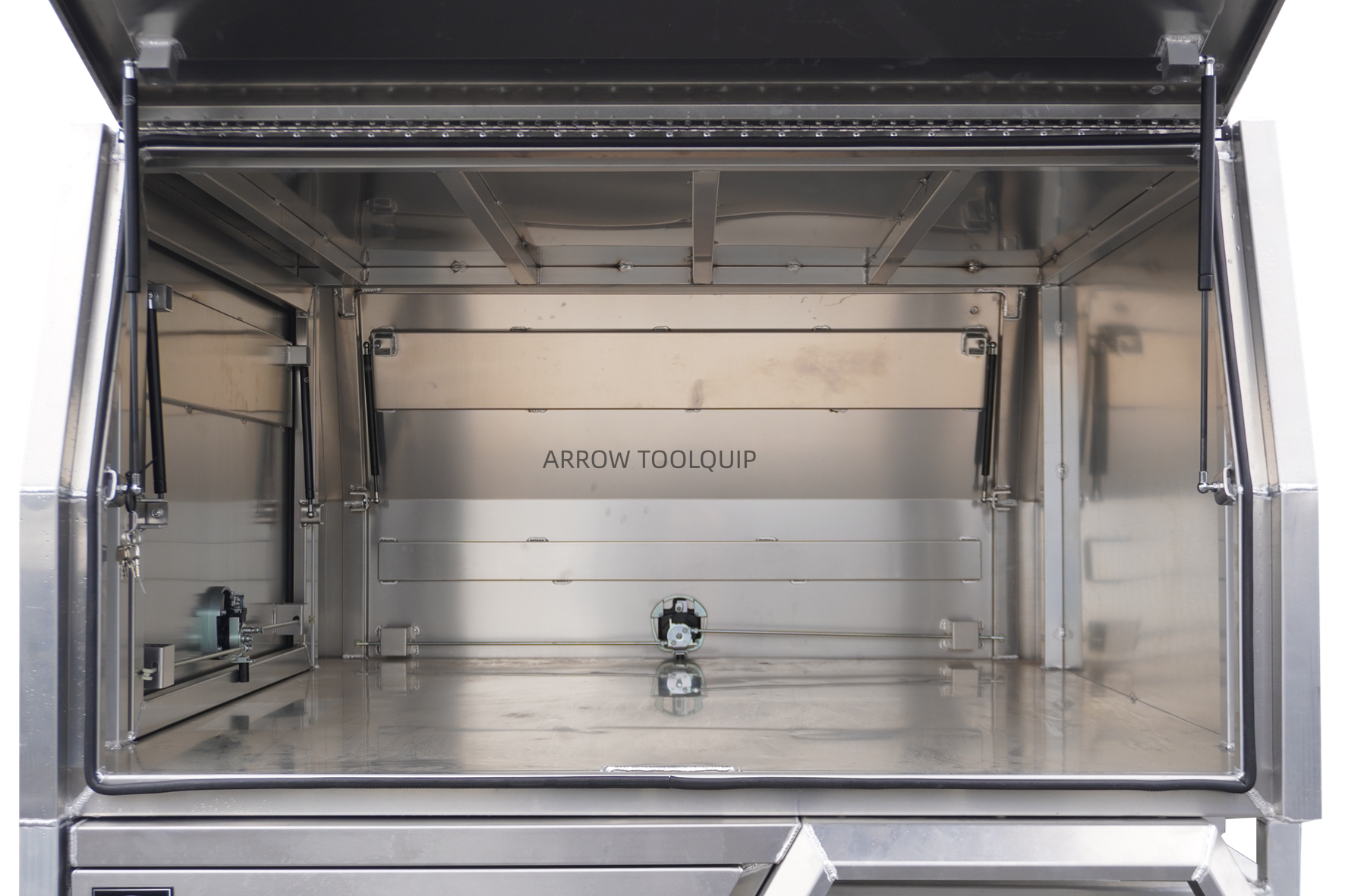 heavy duty aluminium service body