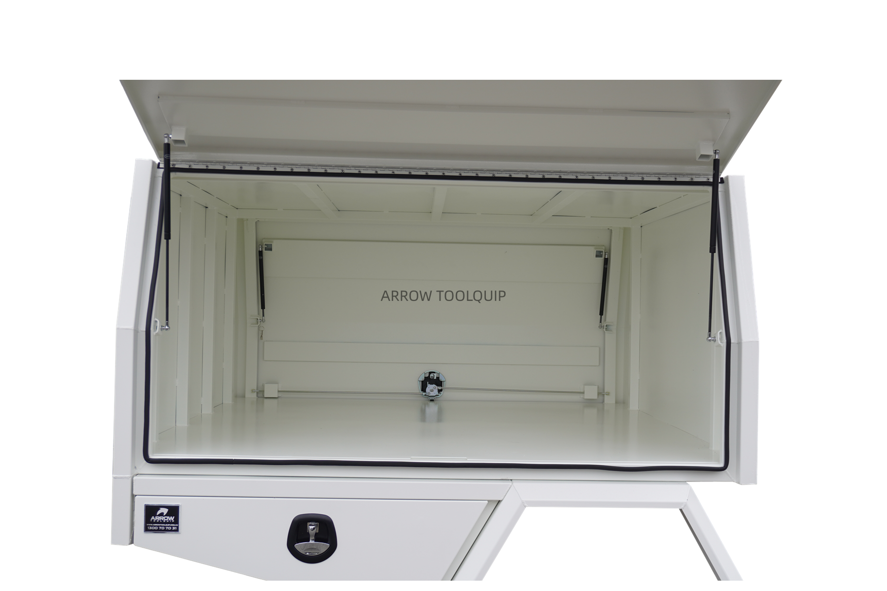 ute tray service body canopy white
