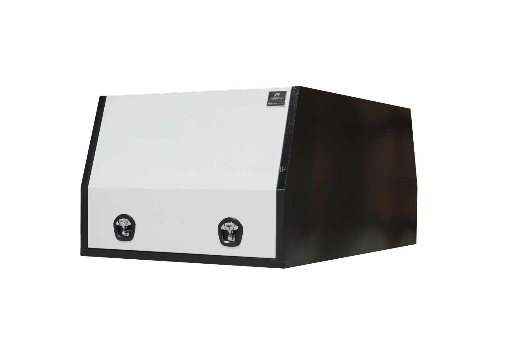 1200 canopy black white aluminium