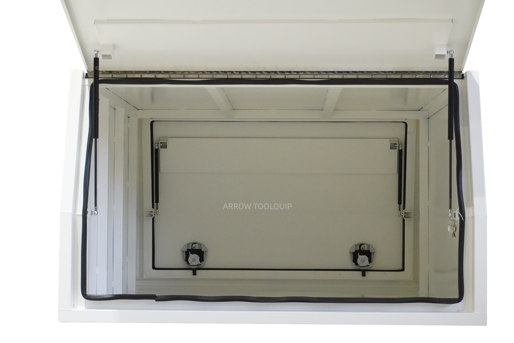1400 canopy white aluminium toolbox