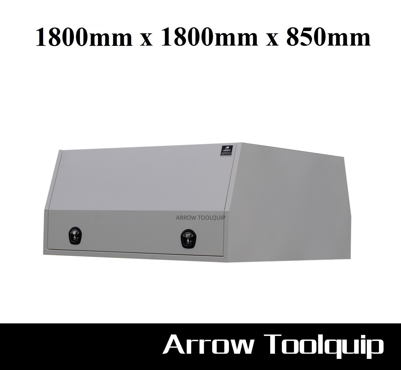 Aluminium canopy white