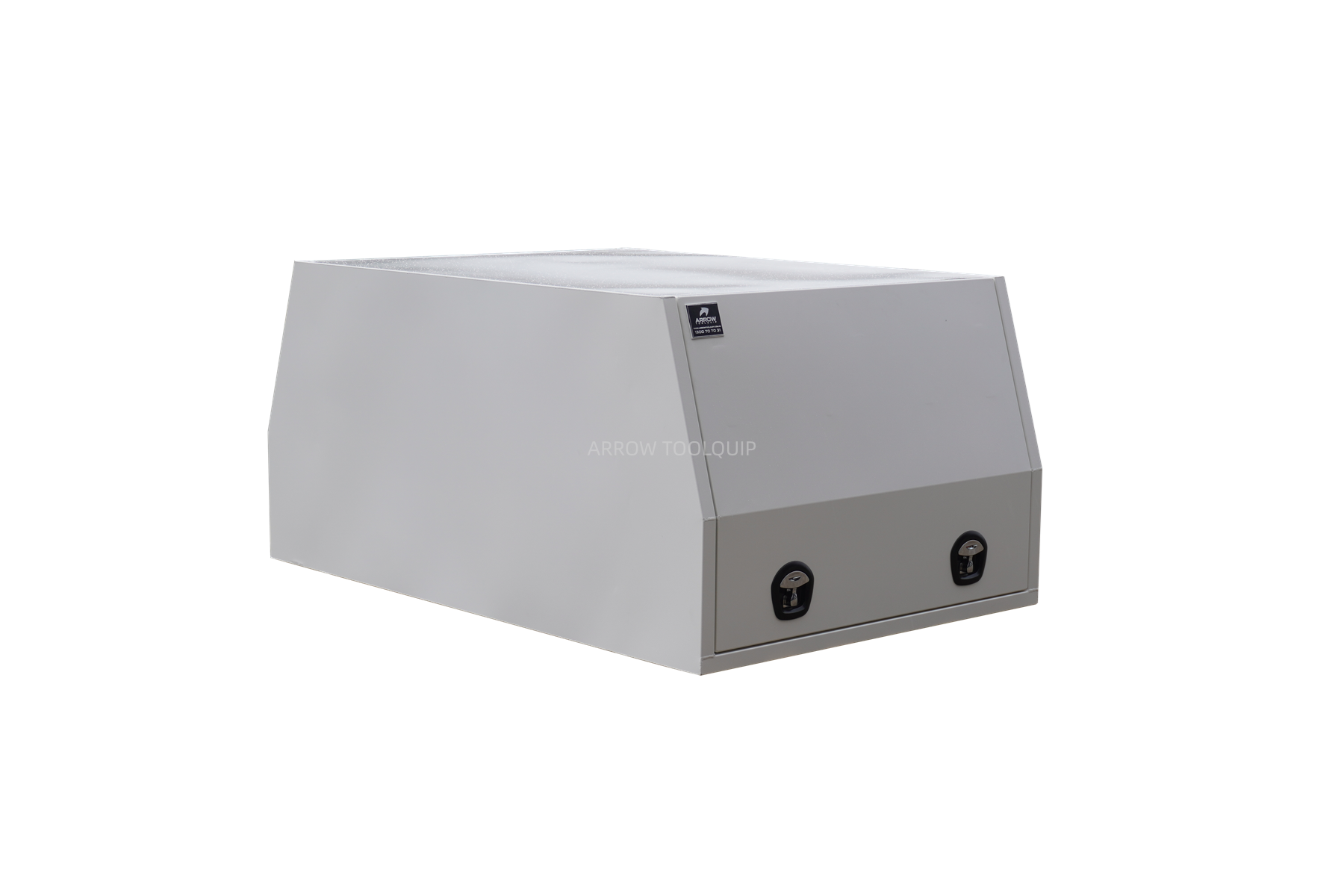 aluminium 1200 toolbox canopy white