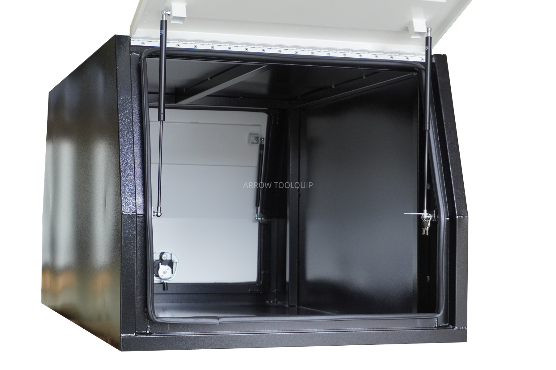 aluminium canopy 1000 black white