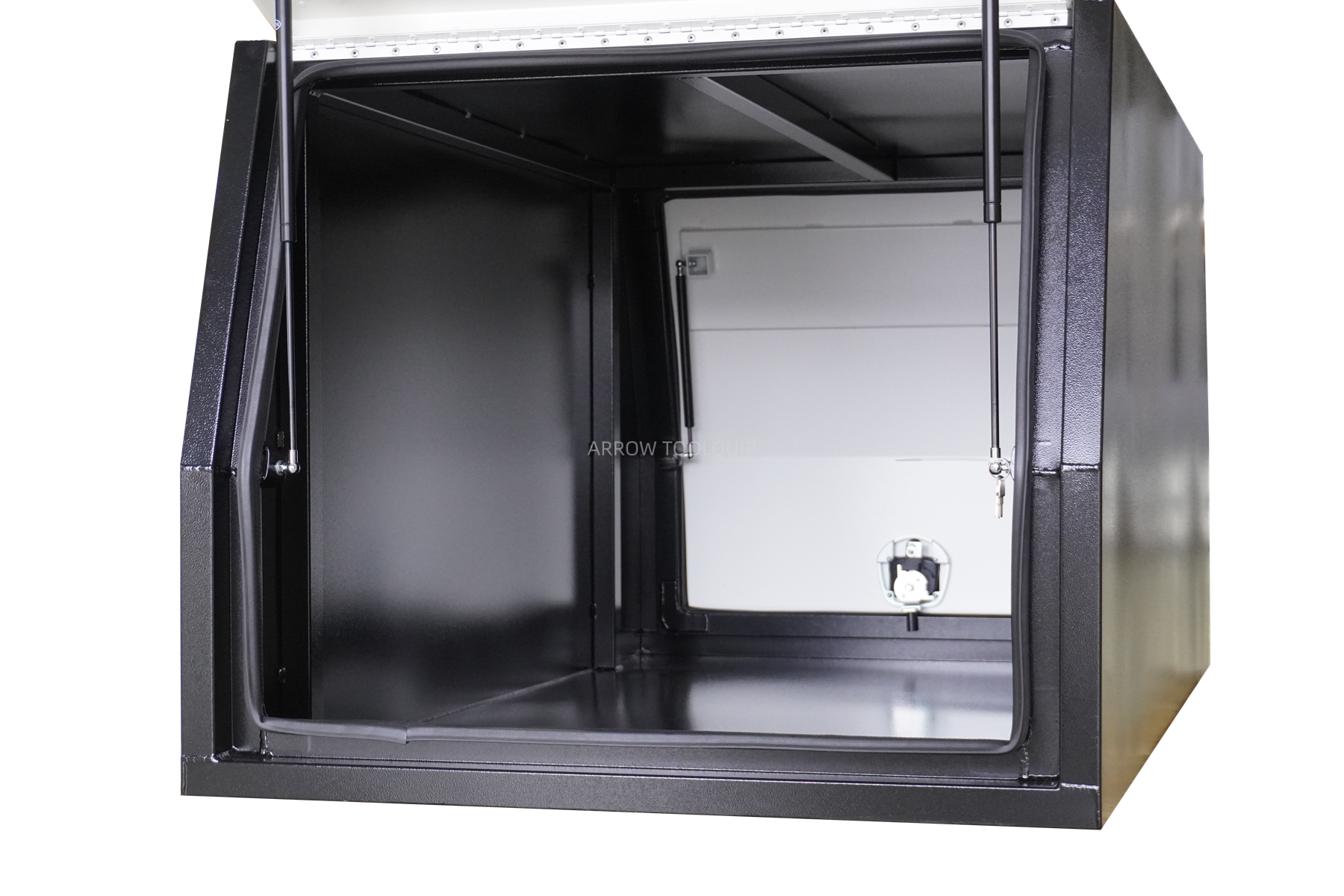 aluminium canopy black white