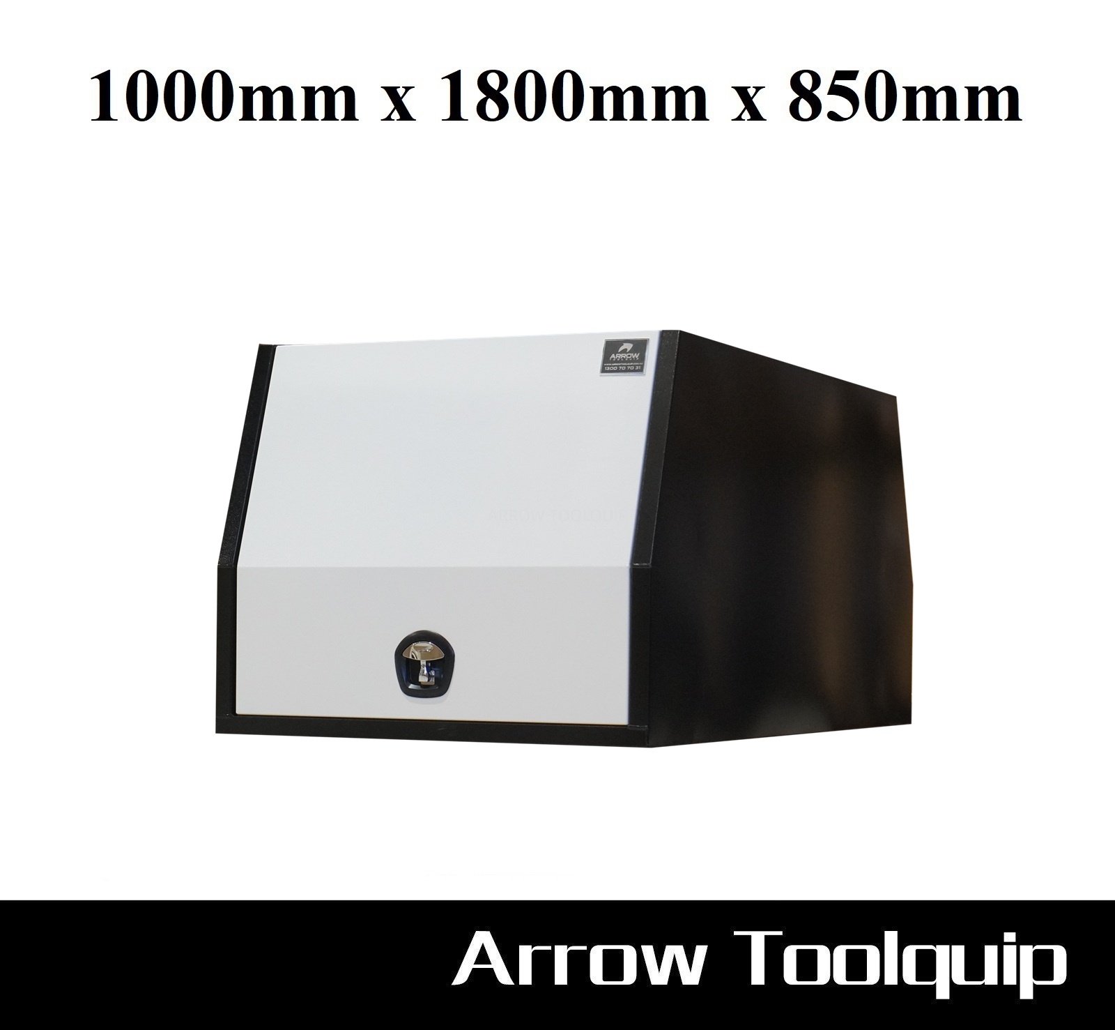 aluminium canopy part tray black and white