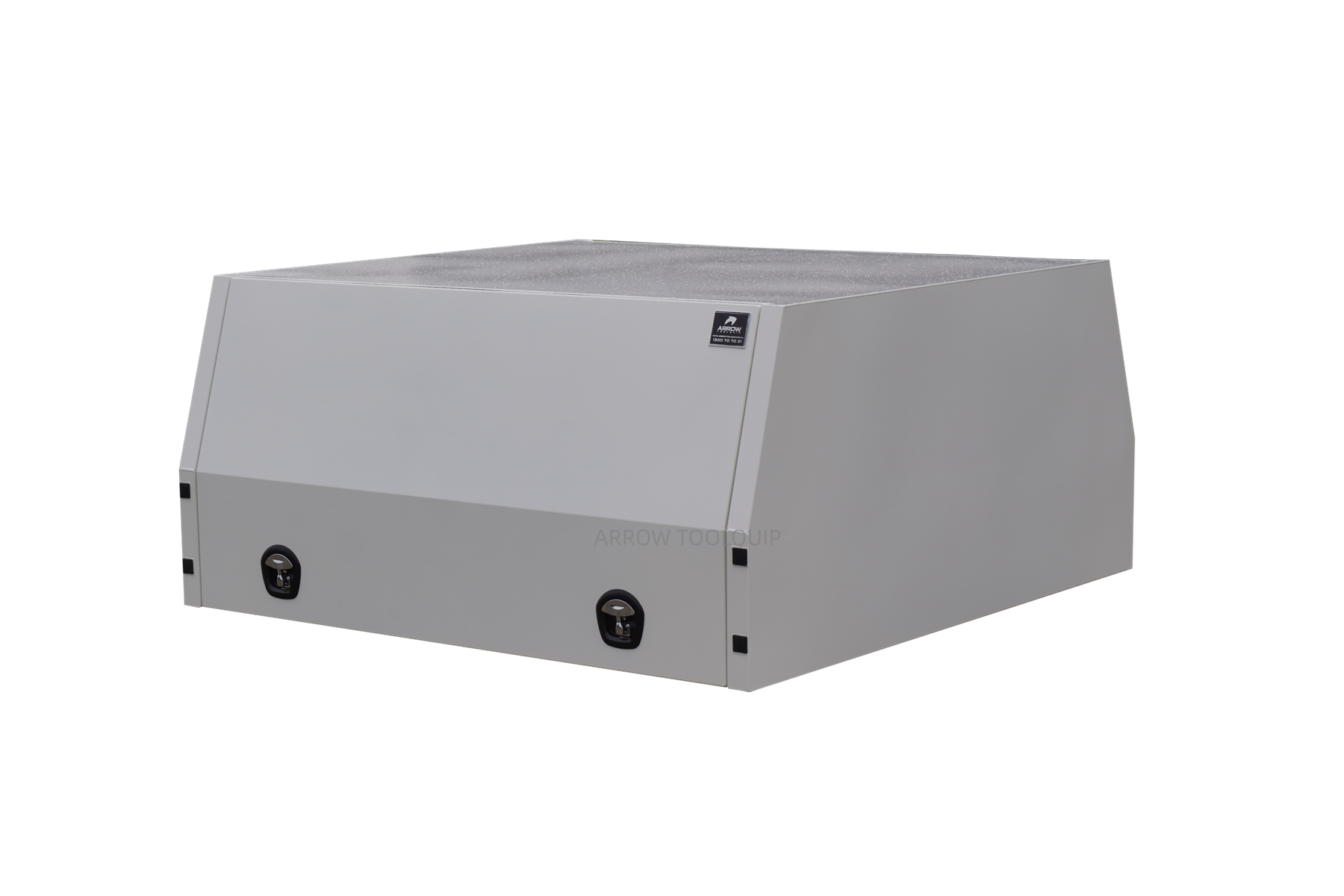 aluminium canopy toolbox white