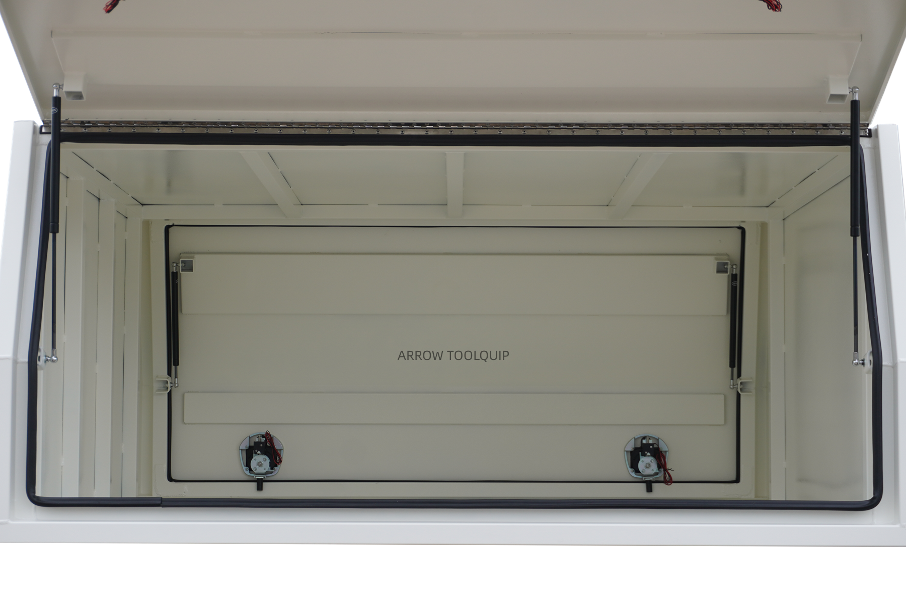 aluminium canopy toolbox white 1800