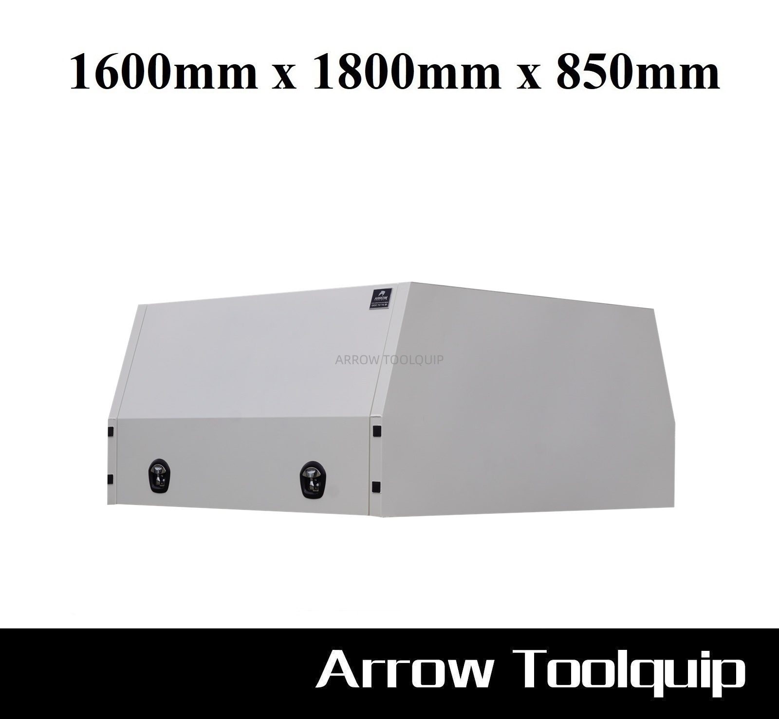 aluminium jack off canopy toolbox
