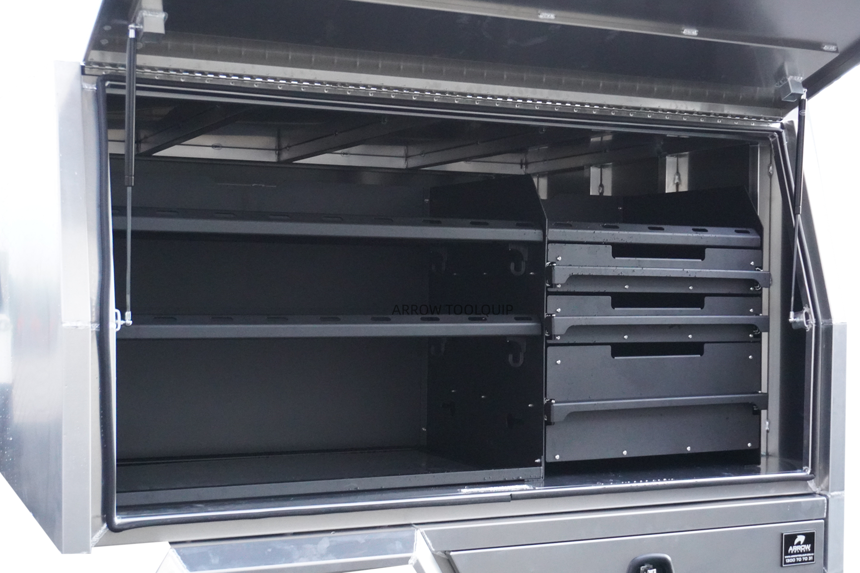 aluminium tray canopy service body