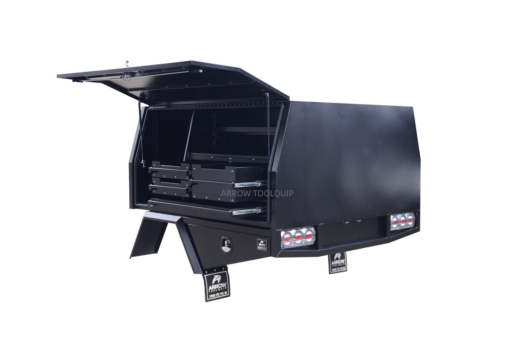 aluminium tray canopy service body