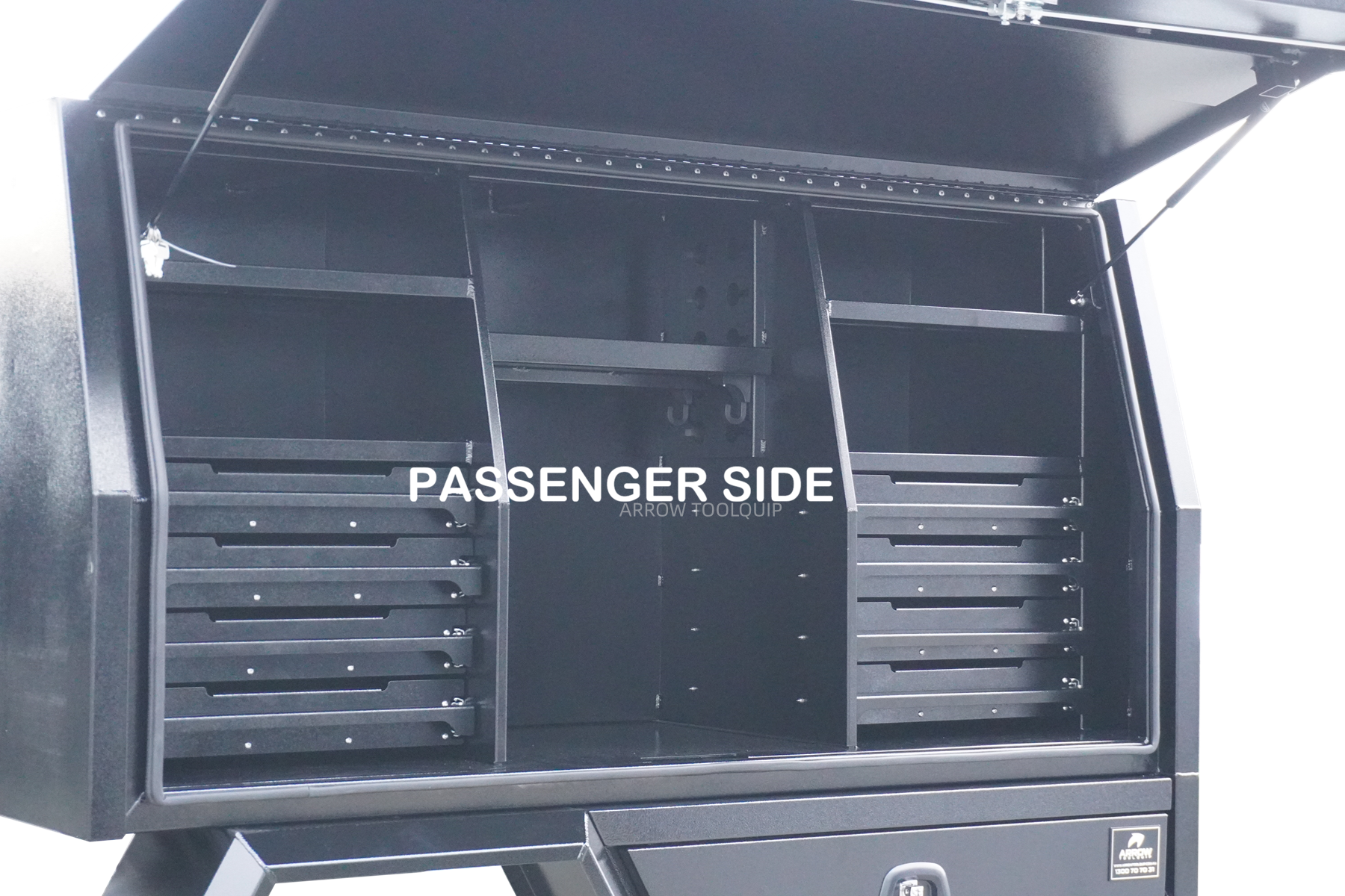 aluminium ute tray canopy 3 door 1800