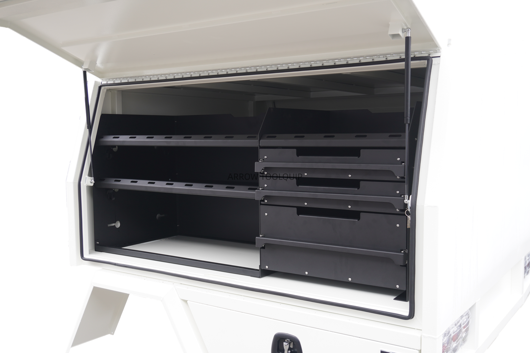 aluminium white service body canopy