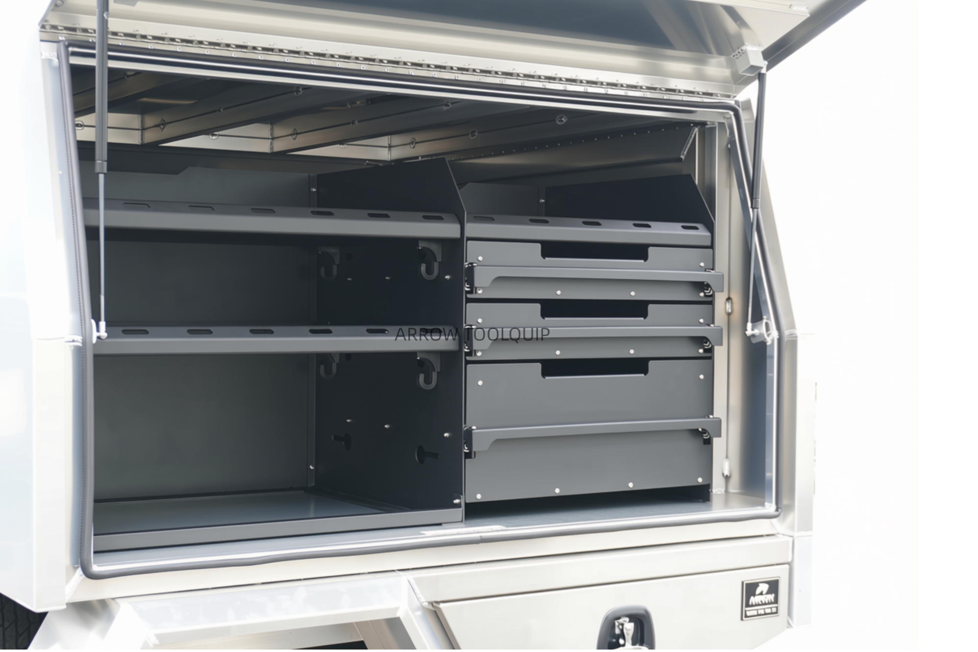 dual cab service body
