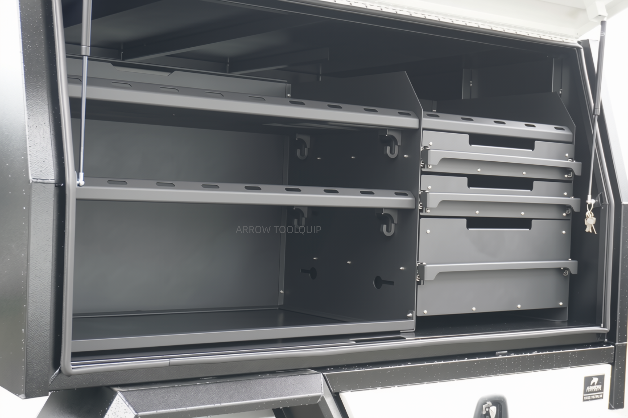 dual cab tray canopy