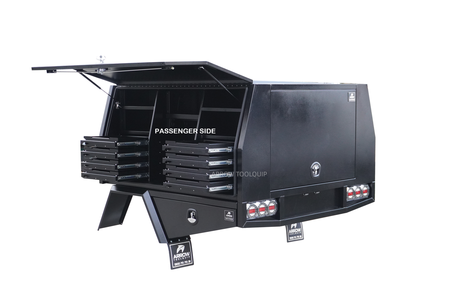 dual cab ute aluminium tray canopy
