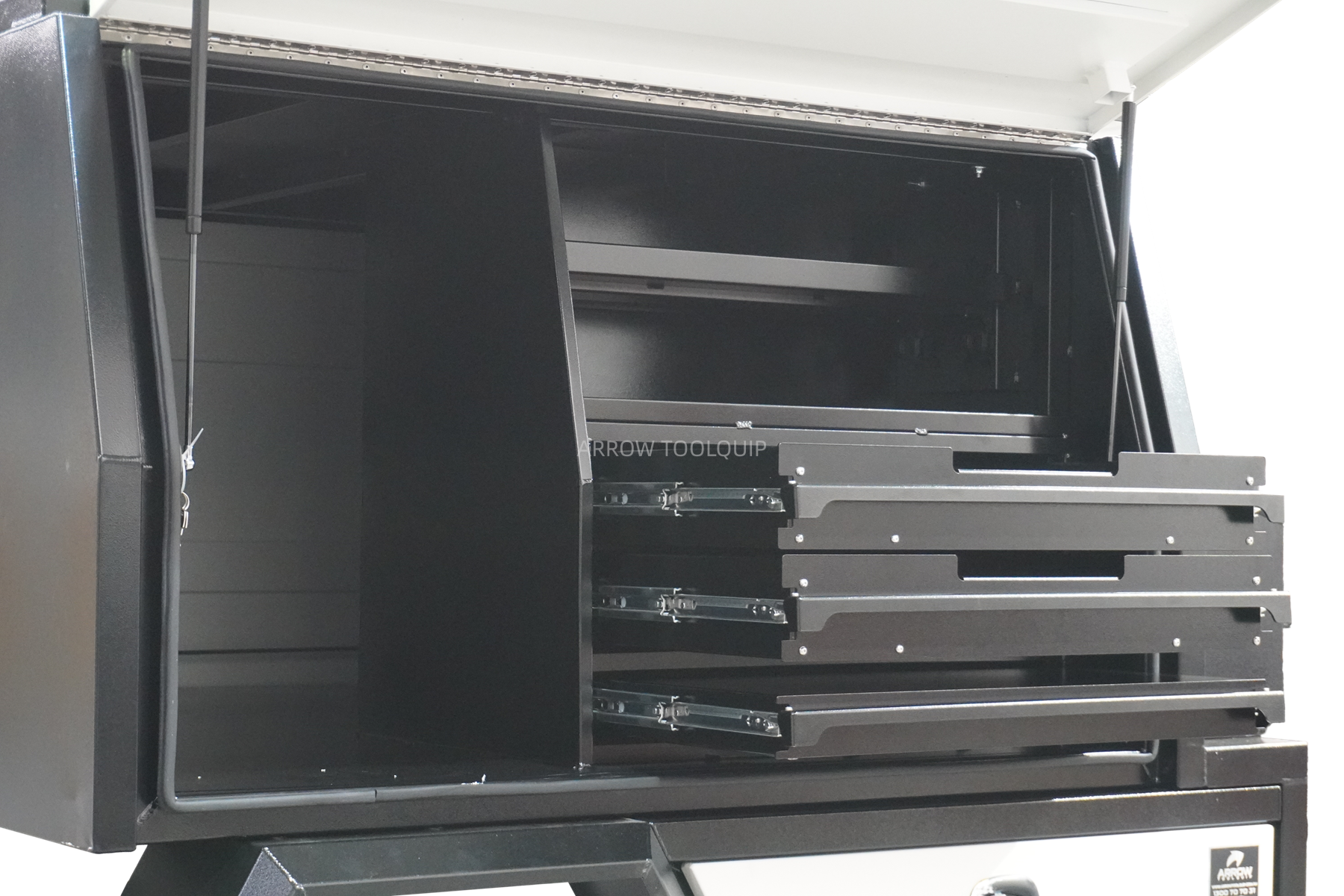 dual cab ute service body aluminium