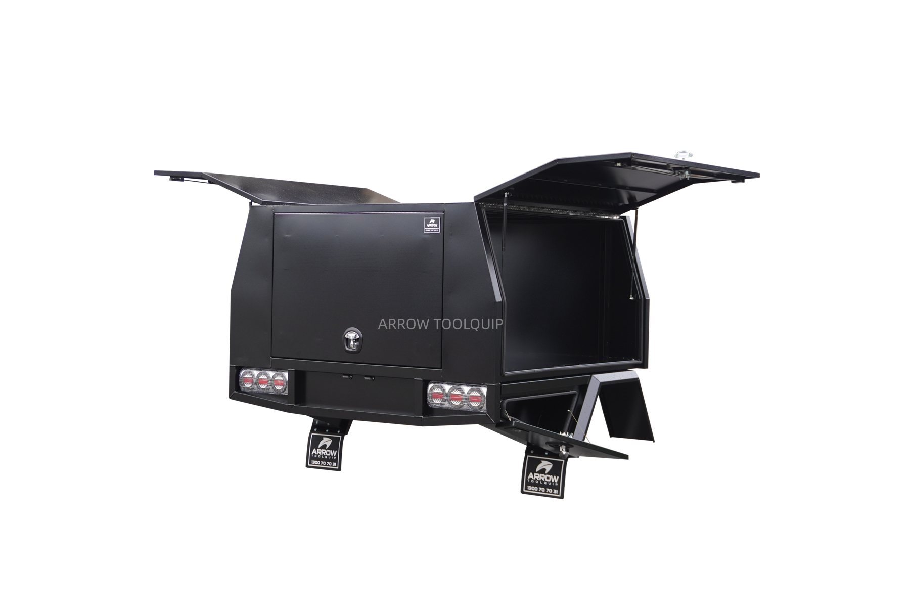 dual cab ute service body aluminium