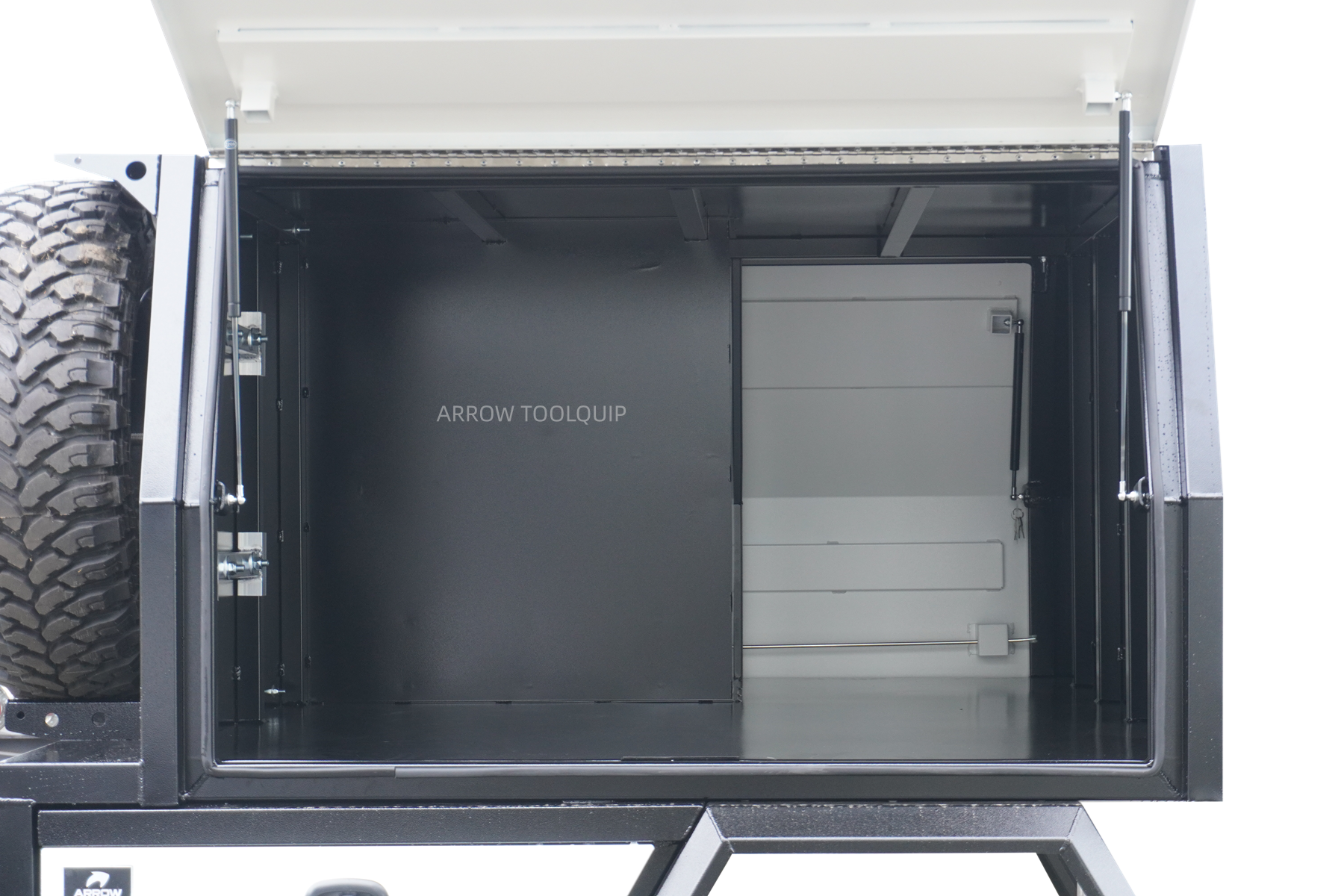 dual cab ute service body aluminium
