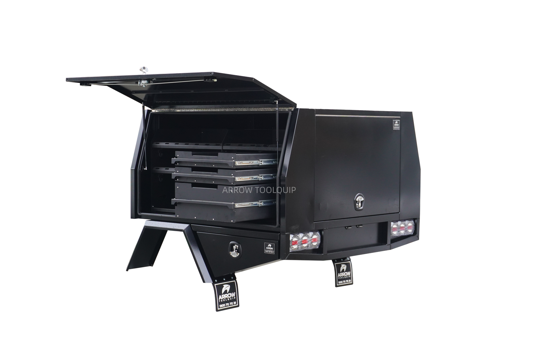 dual cab ute service body heavy duty toolbox