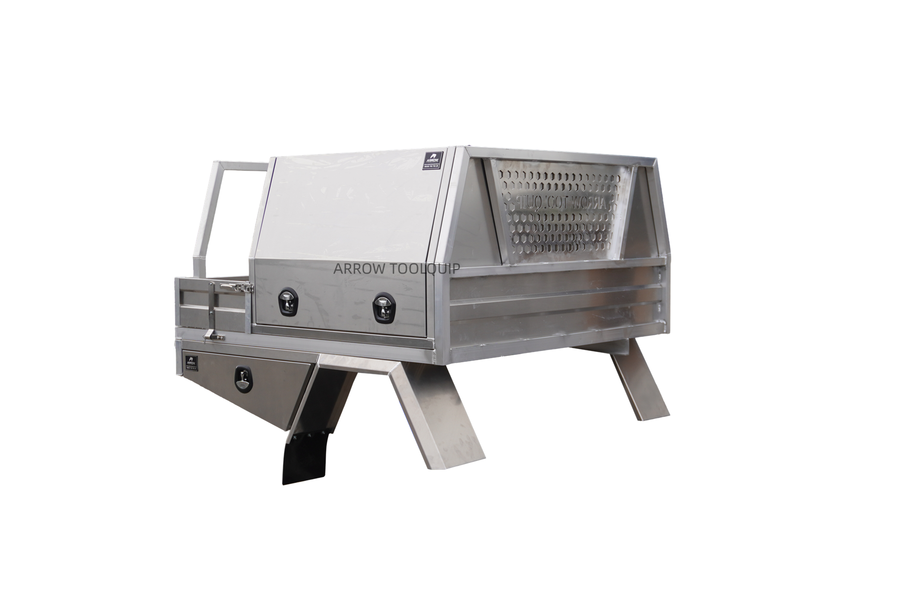 dual cab ute tray aluminium canopy