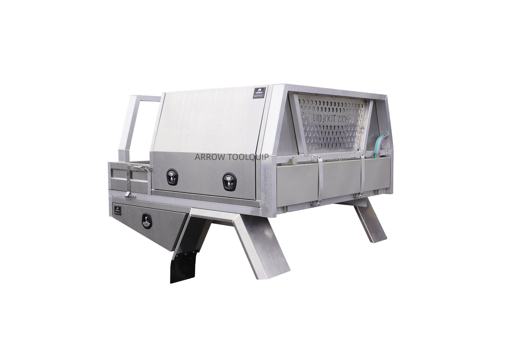 heavy duty aluminium tray canopy dual cab