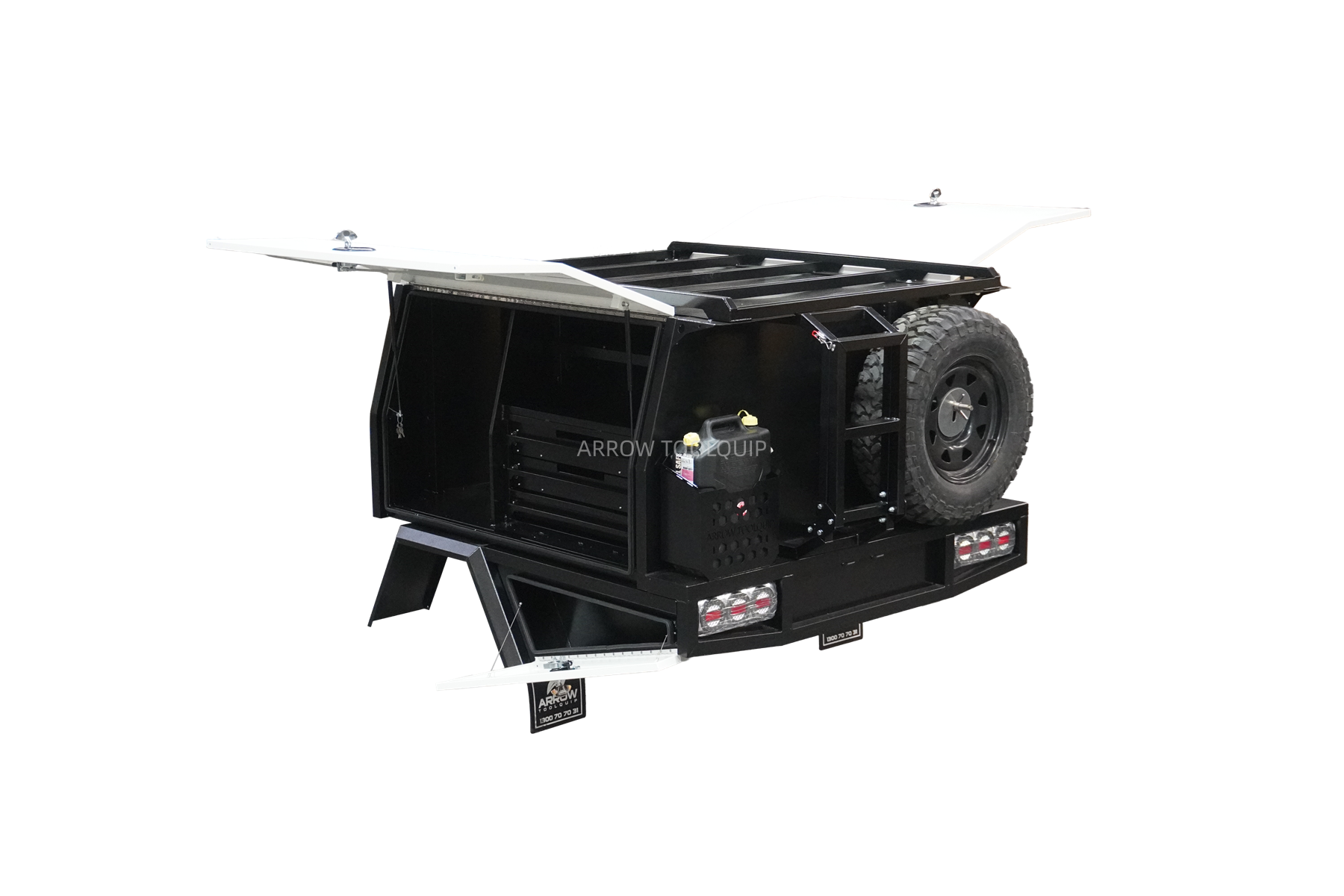 heavy duty canopy ute tray service body
