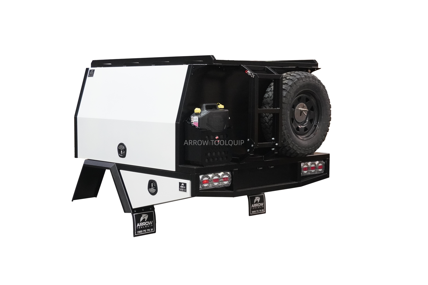 heavy duty dual cab toolbox