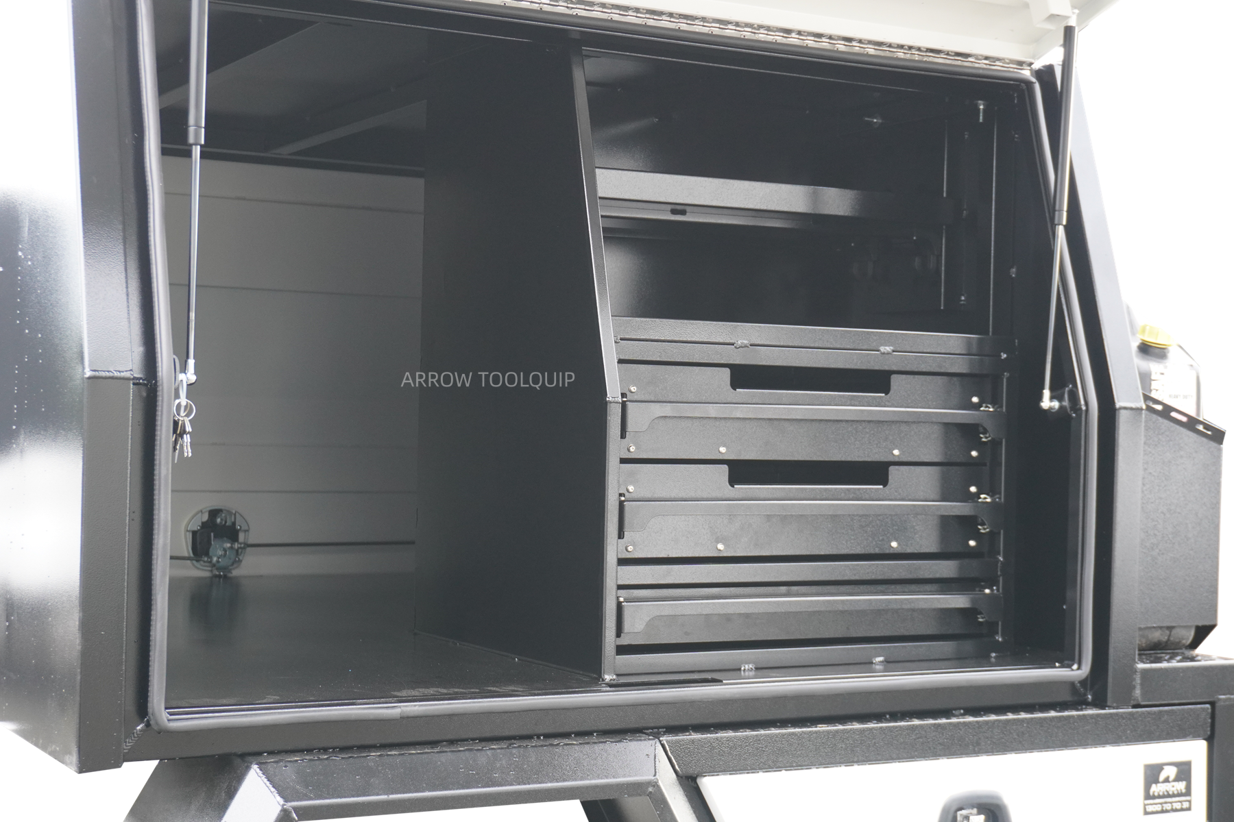 heavy duty service body canopy toolbox