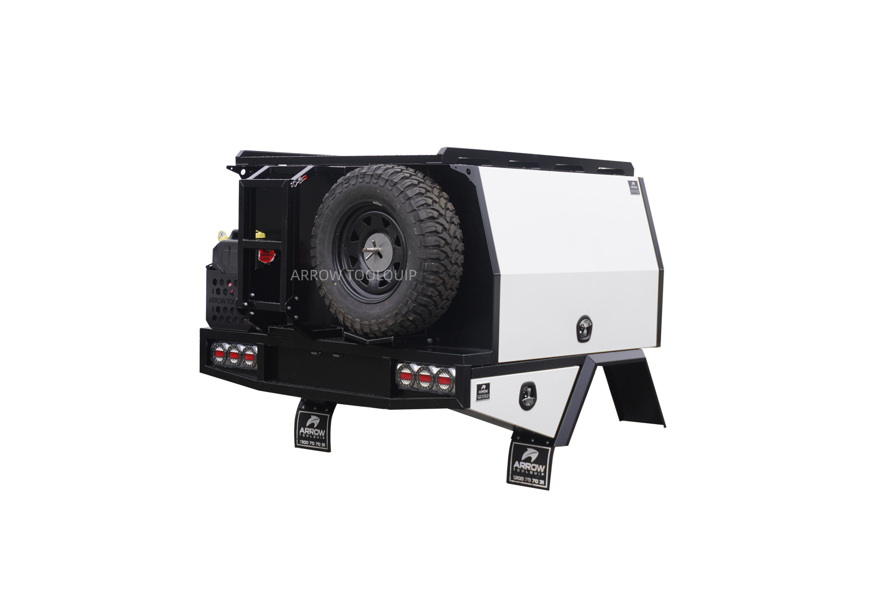 heavy duty tray canopy service body
