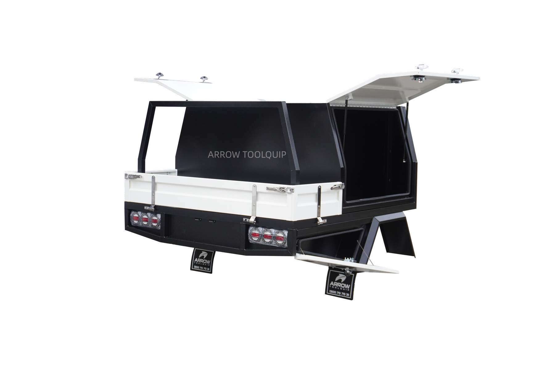 tray canopy heavy duty aluminium tray