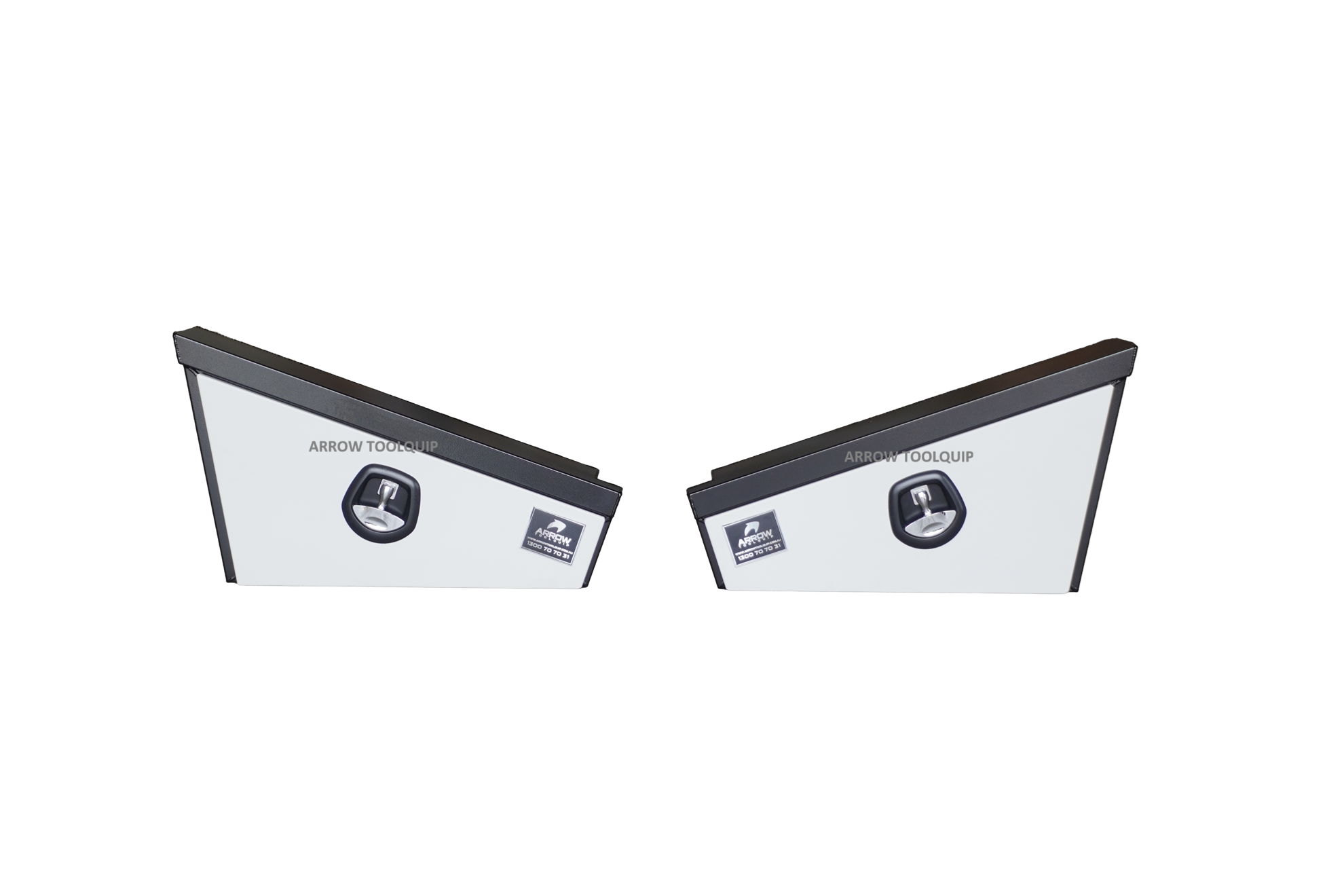 pair of undertray boxes aluminium ute tray